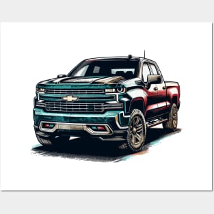 Chevrolet Silverado Posters and Art